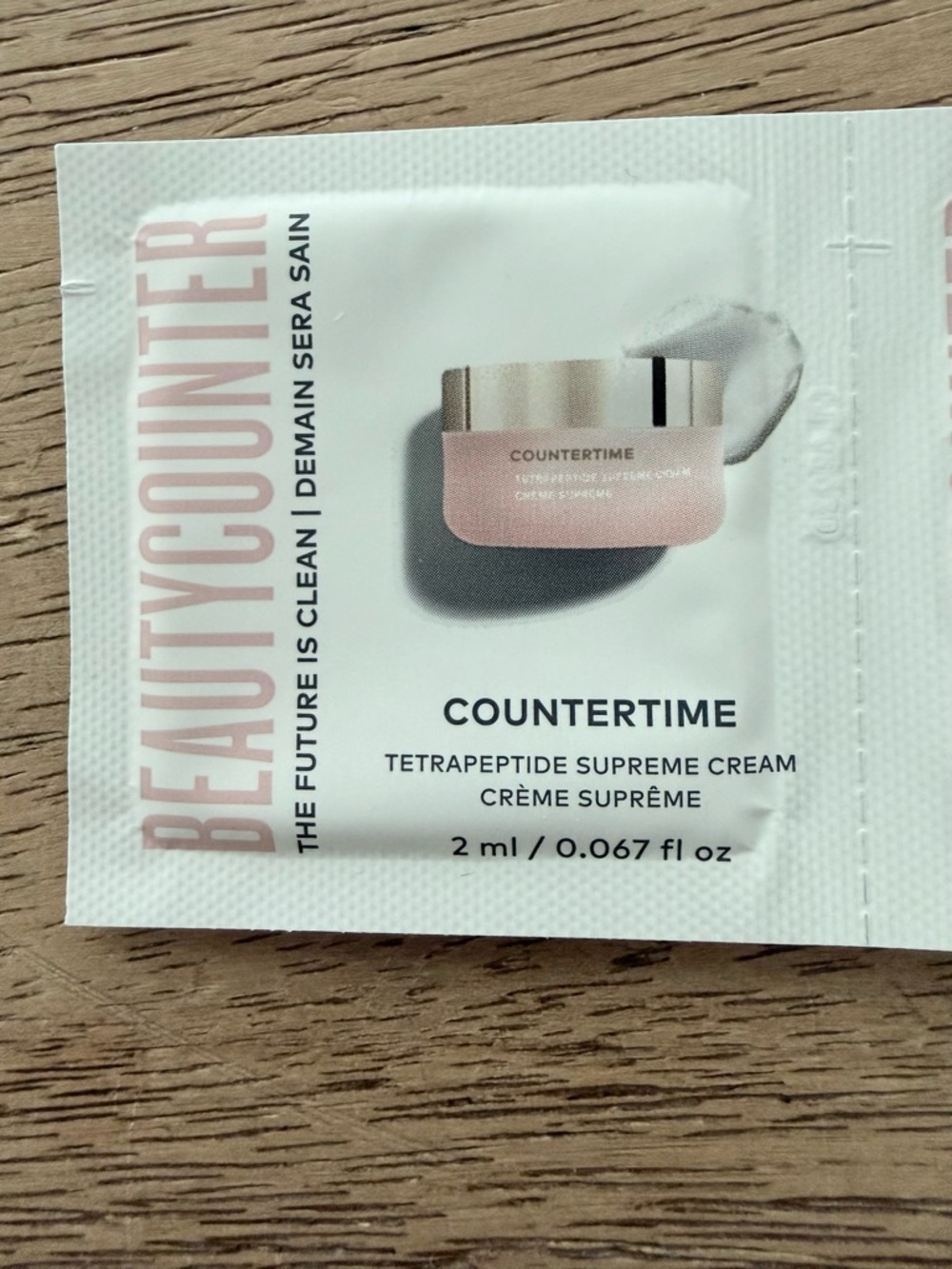 Pack of 20 Beautycounter Tetrapeptide Supreme Cream. 2ml each. 40ml total.